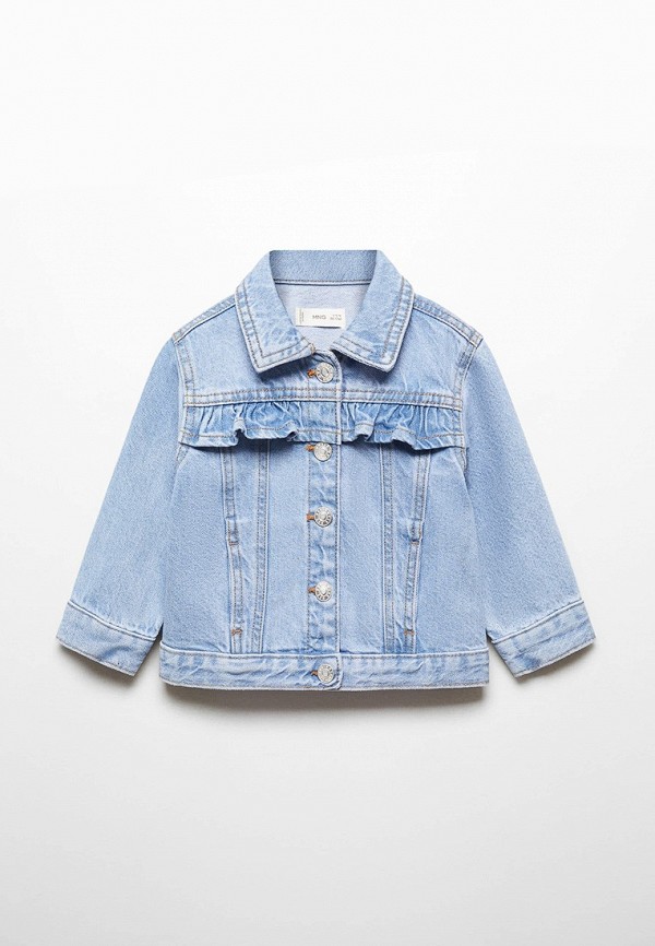 

Куртка джинсовая Mango Kids, Голубой, NORMAB