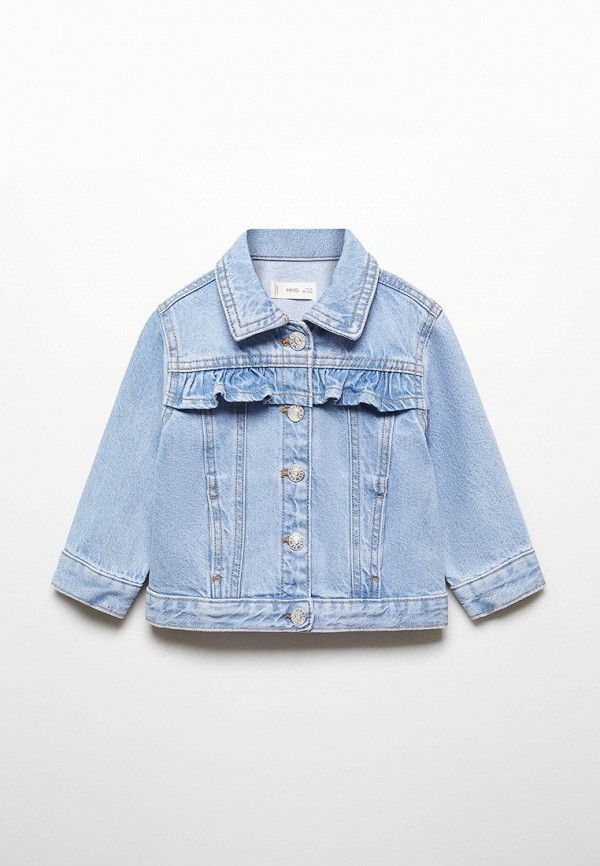 

Куртка джинсовая Mango Kids, Голубой, NORMAB