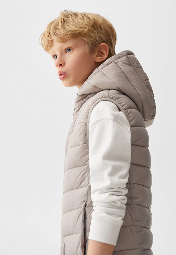 фото Жилет утепленный mango kids