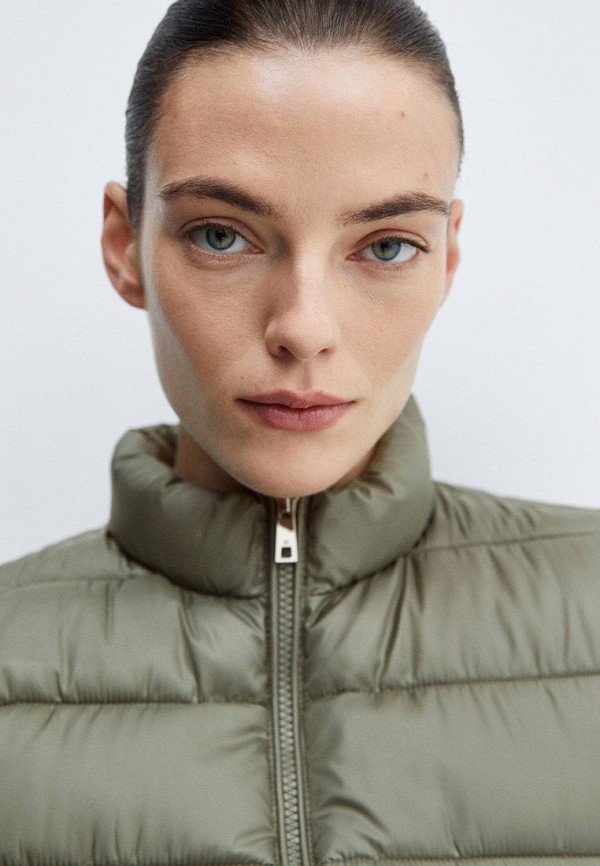 фото Жилет утепленный mango