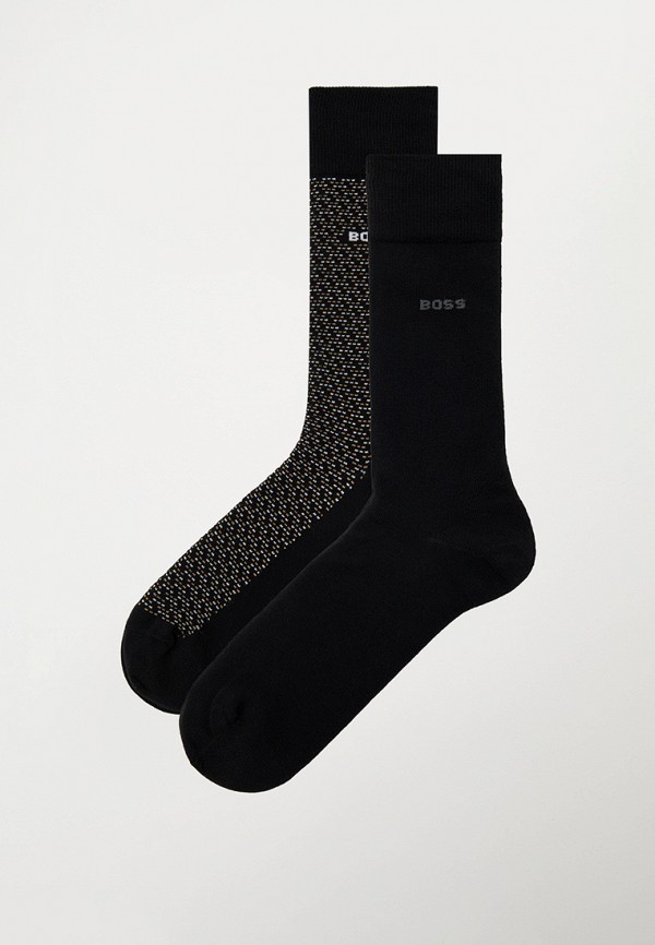 

Носки 2 пары Boss, Черный, 2P RS Minipattern CC
