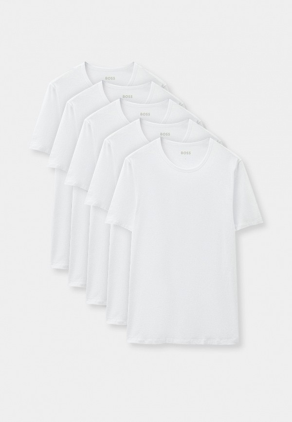 

Футболки 5 шт. Boss, Белый, TShirtRN 5P Authenti