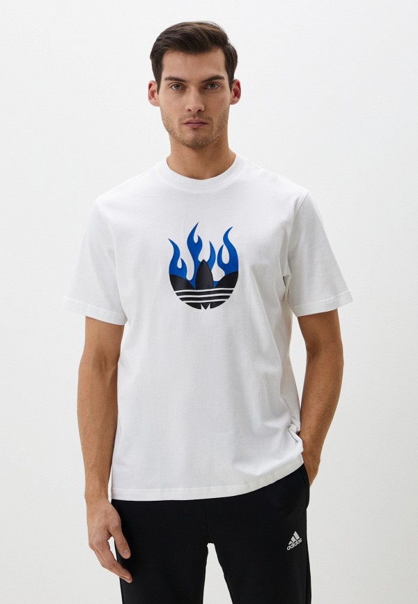 

Футболка adidas Originals, Белый, FLAMES LOGO TEE