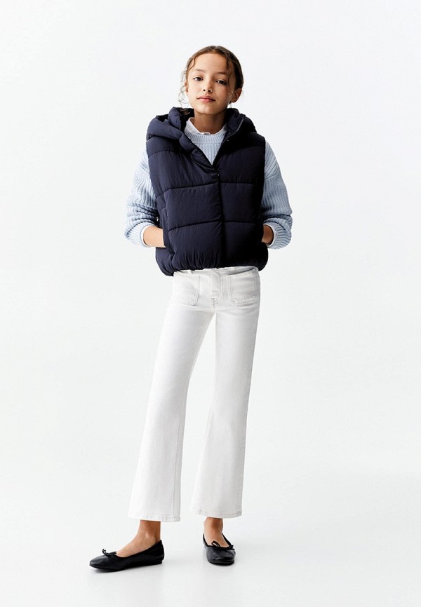 фото Жилет утепленный mango kids