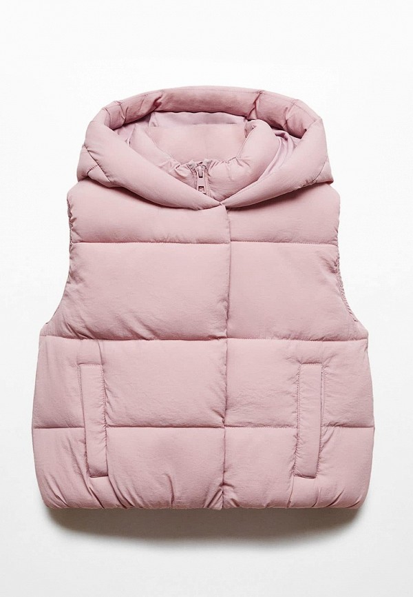 

Жилет утепленный Mango Kids, Розовый, MARIANA