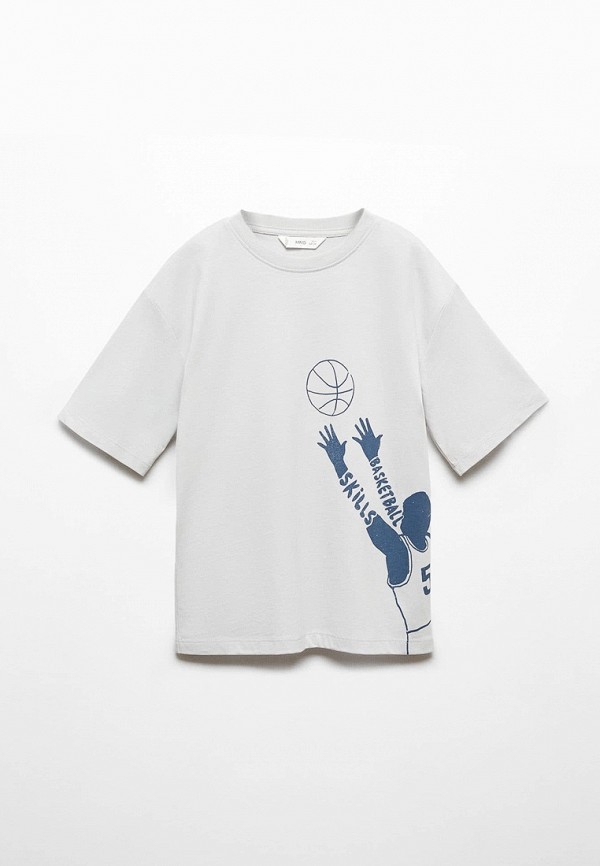 

Футболка Mango Kids, Голубой, SPORT