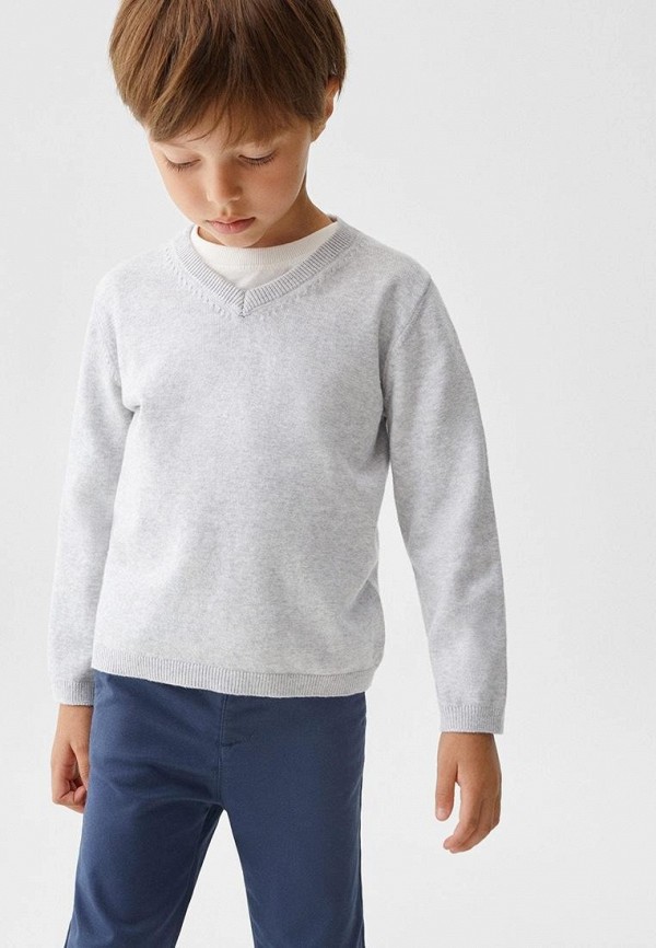 

Пуловер Mango Kids, Серый, PICOB5