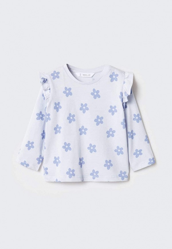 

Лонгслив Mango Kids, Голубой, MAGGYC