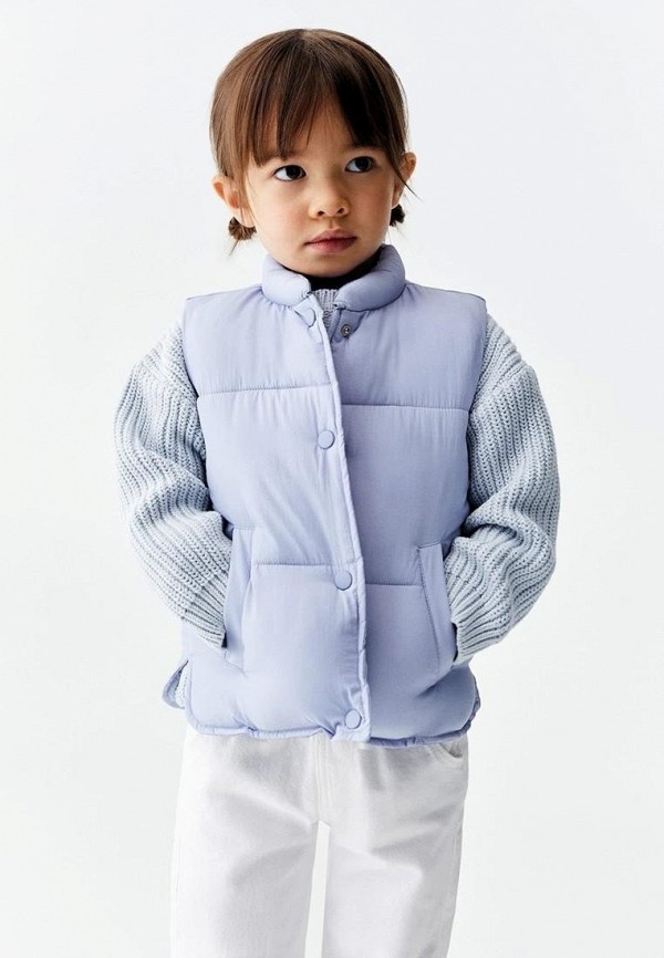 

Жилет утепленный Mango Kids, Голубой, LAUREN