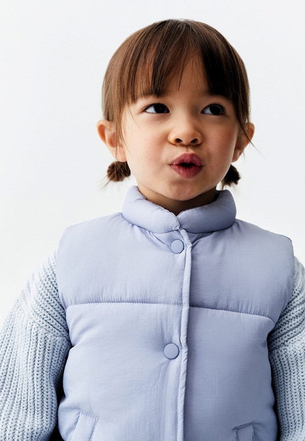 фото Жилет утепленный mango kids