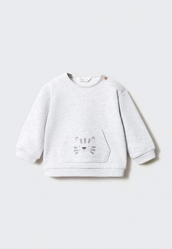 

Свитшот Mango Kids, Серый, SANDS