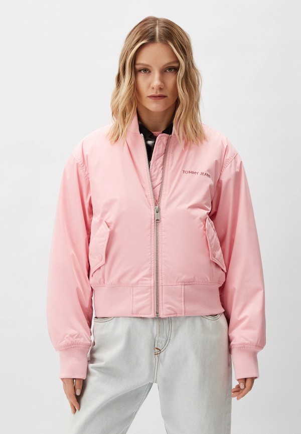 

Куртка утепленная Tommy Jeans, Розовый