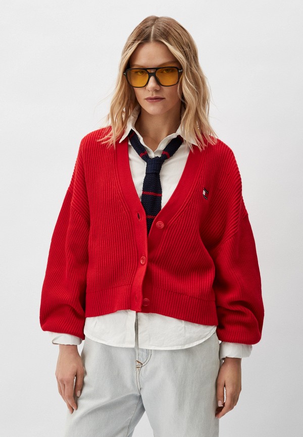 

Кардиган Tommy Jeans, Красный