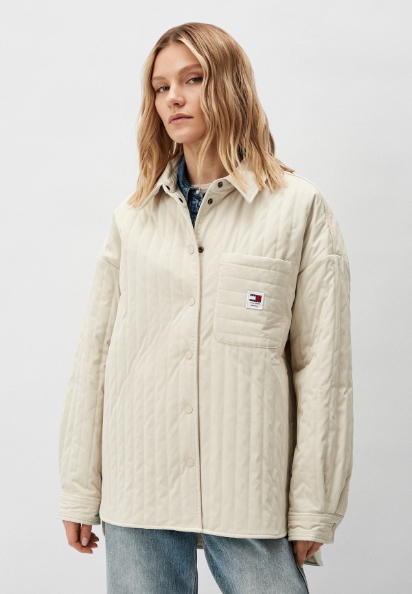 

Куртка утепленная Tommy Jeans, Бежевый