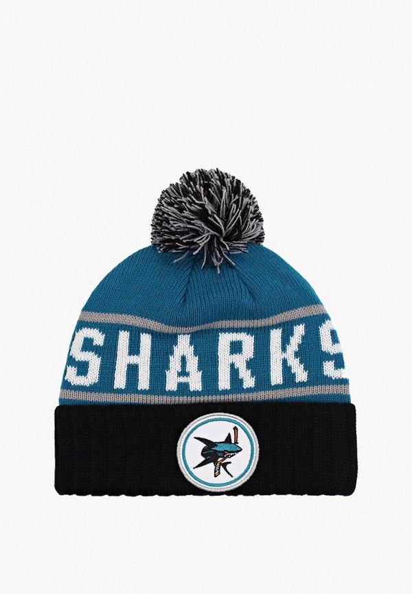 

Шапка Mitchell & Ness, Бирюзовый, San Jose Sharks