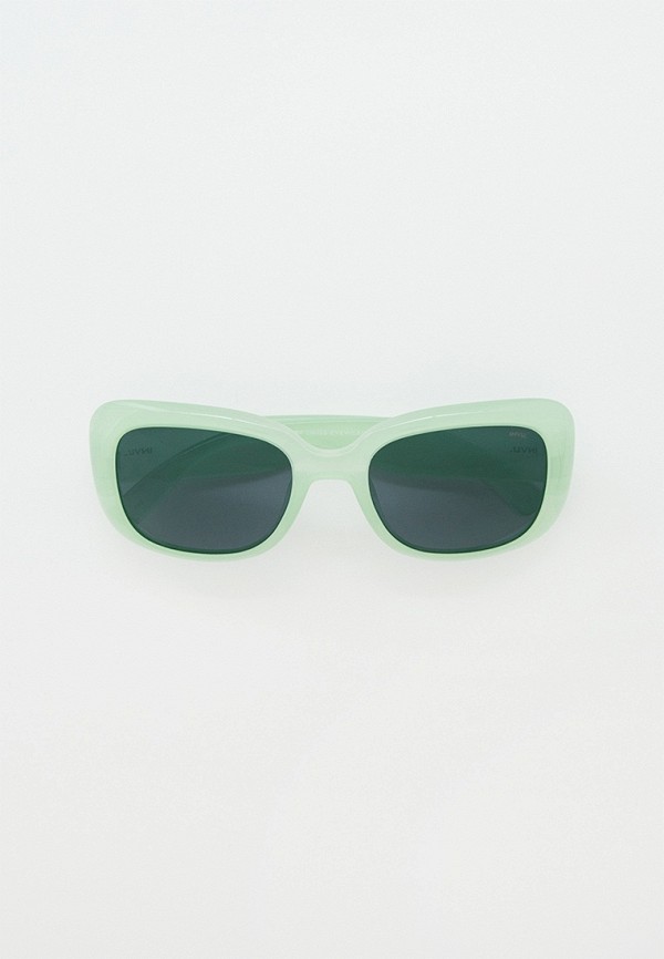 Очки солнцезащитные Invu зеленого цвета