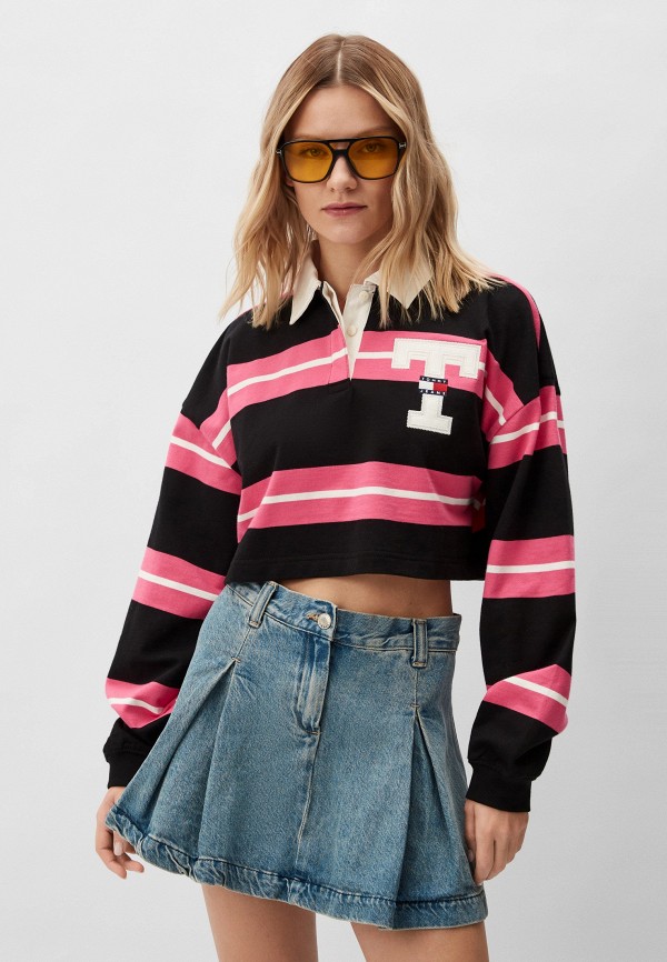 

Поло Tommy Jeans, Черный