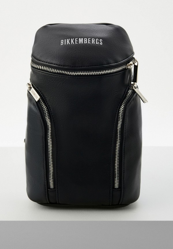 Сумка Bikkembergs сумка bikkembergs фактура тиснение черный