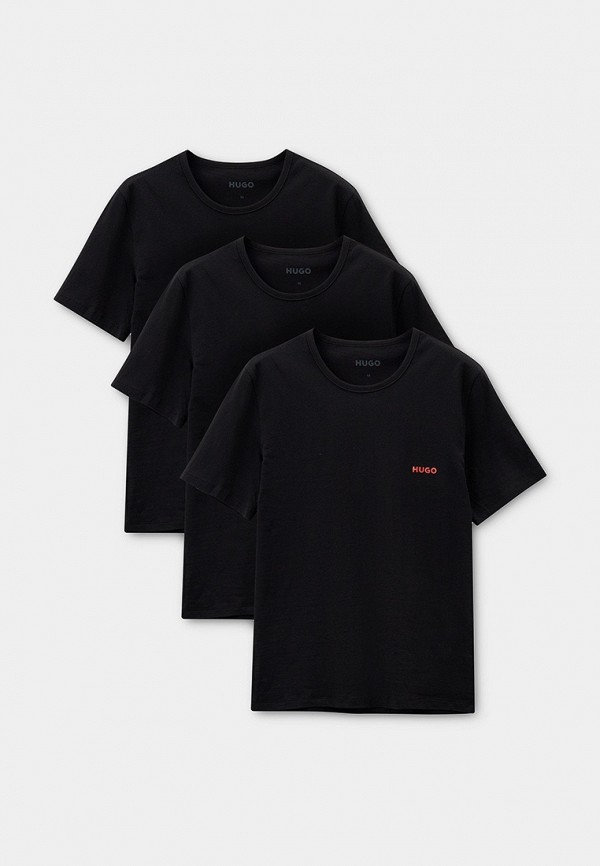 

Футболки 3 шт. Hugo, Черный, T-SHIRT RN TRIPLET P