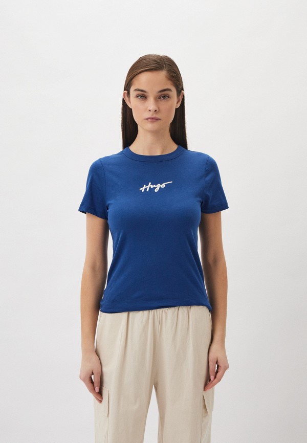

Футболка Hugo, Синий, Classic Tee_4