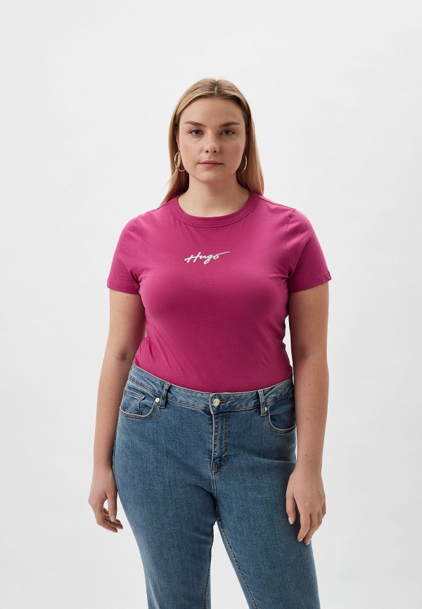 

Футболка Hugo, Фуксия, Classic Tee_4