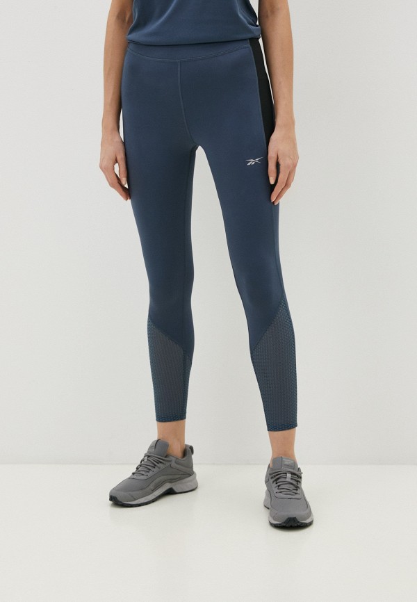 

Леггинсы Reebok, Синий, RUNNING VECTOR TIGHT