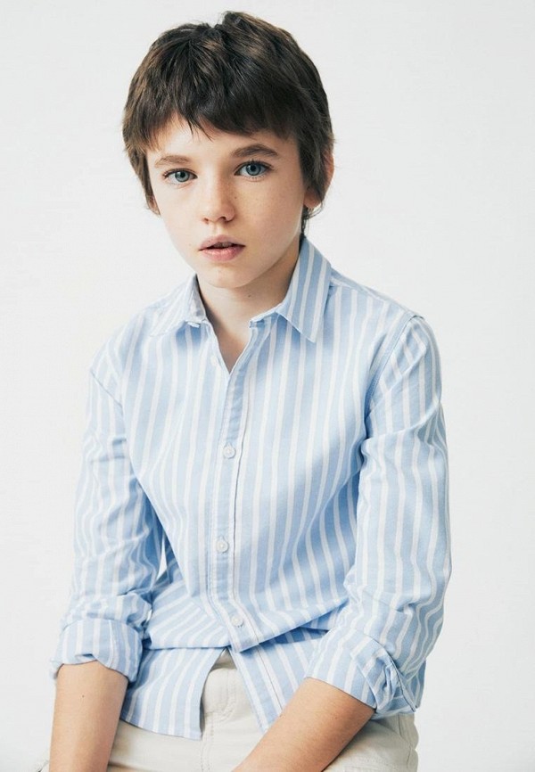 

Рубашка Mango Kids, Голубой, OLIVER