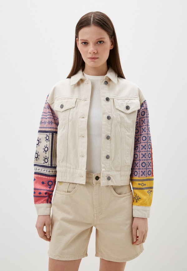

Куртка джинсовая Desigual, Бежевый