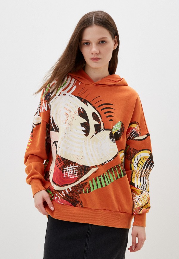 

Худи Desigual, Оранжевый, MICKEY