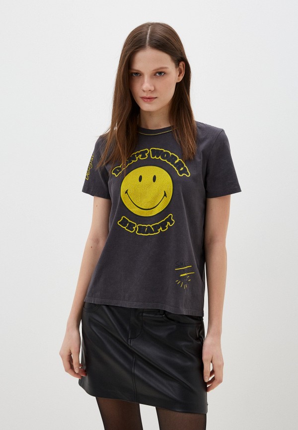 

Футболка Desigual, Серый, SMILEY