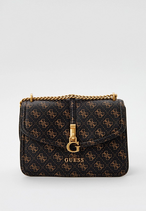

Сумка и брелок Guess, Коричневый