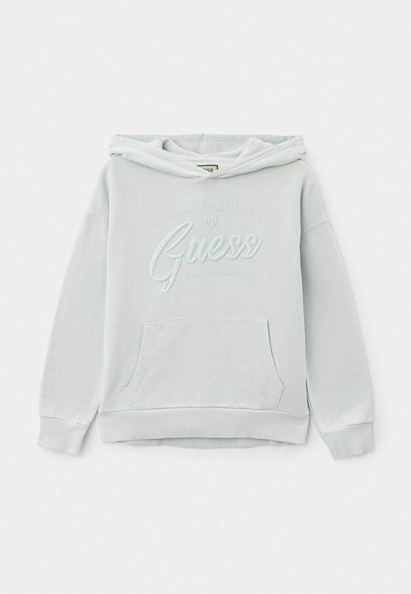 Худи Guess голубого цвета