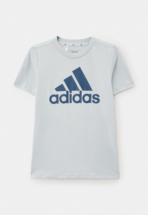 

Футболка adidas, Голубой, U BL TEE