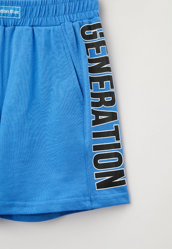 фото Шорты спортивные button blue