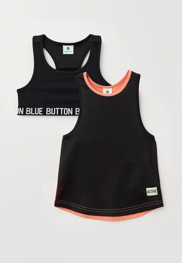 

Майка и топ Button Blue, Черный