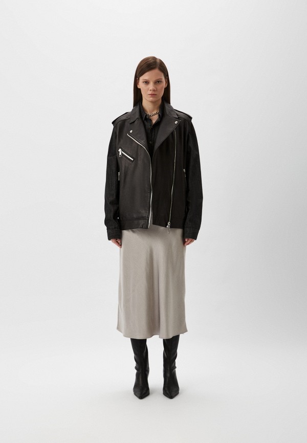 фото Жилет кожаный boss