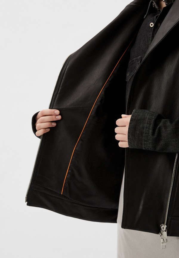 фото Жилет кожаный boss