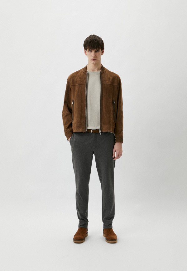 фото Куртка кожаная boss