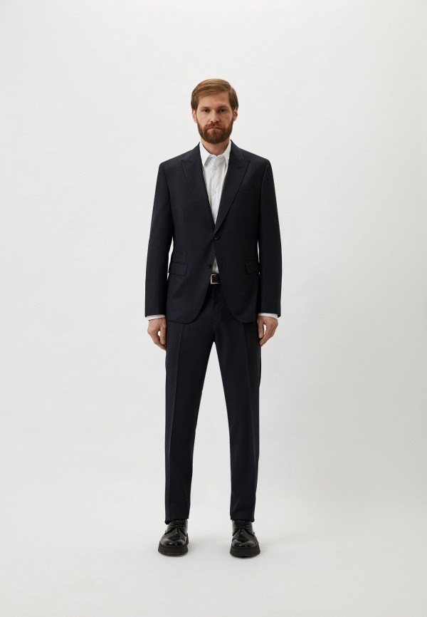 

Костюм классический Boss, Синий, H-Huge-2Pcs-Peak-232
