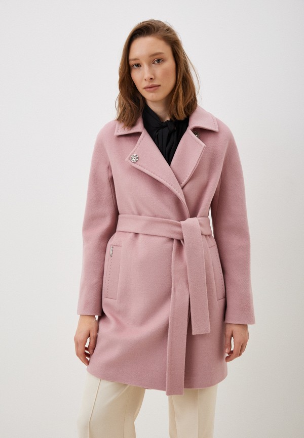 Пальто Shartrez розового цвета