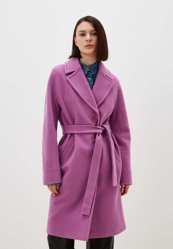 Пальто Shartrez фиолетового цвета
