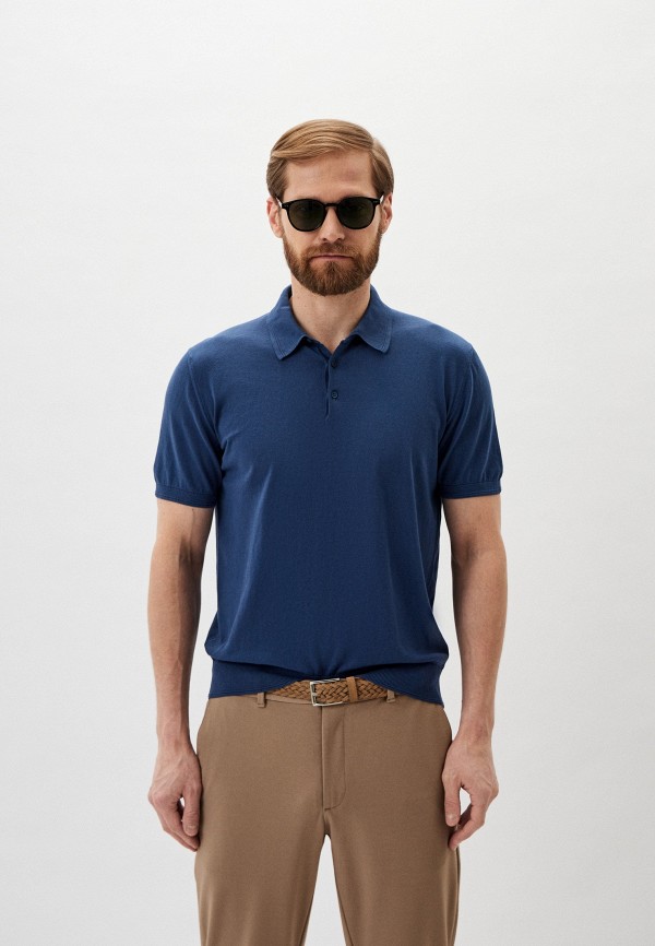 

Поло Corneliani, Синий