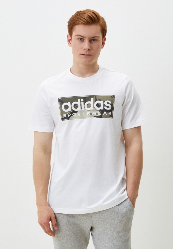 

Футболка adidas, Белый, M CAMO G T 2