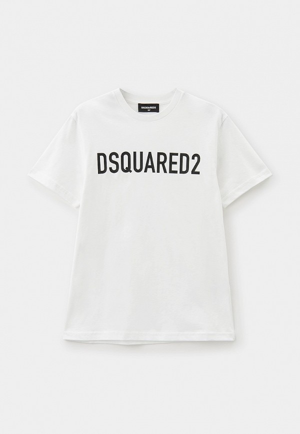 Футболка Dsquared2 белого цвета