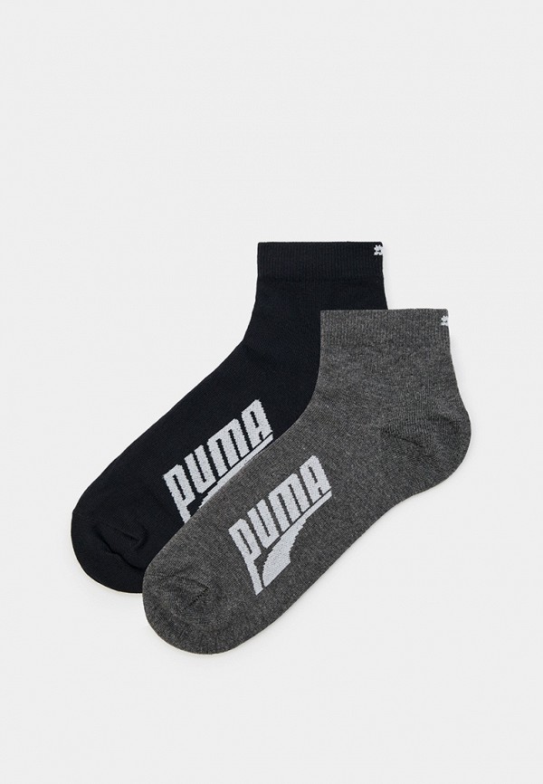 

Носки 2 пары PUMA, Разноцветный, UNISEX BWT LIFESTYLE QUARTER 2P