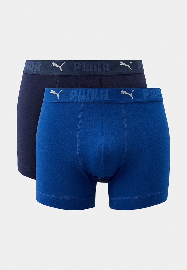 

Трусы 2 шт. PUMA, Синий, SPORT COTTON BOXER 2P