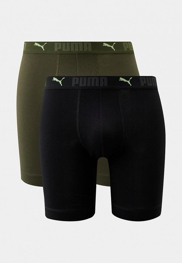 

Трусы 2 шт. PUMA, Разноцветный, SPORT COTTON LONG BOXER 2P