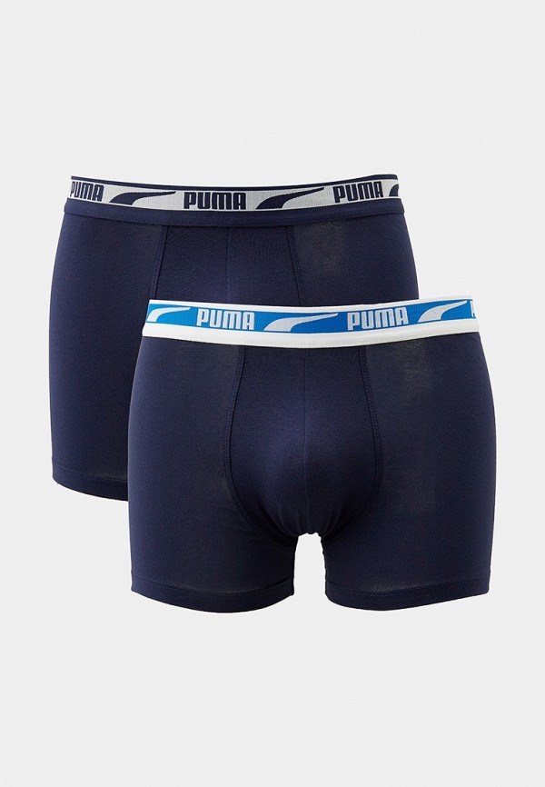

Трусы 2 шт. PUMA, Синий, PUMA MEN MULTI LOGO BOXER 2P