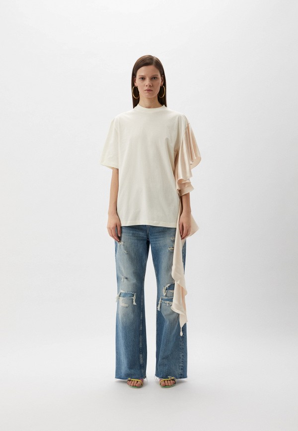 

Футболка MSGM, Бежевый