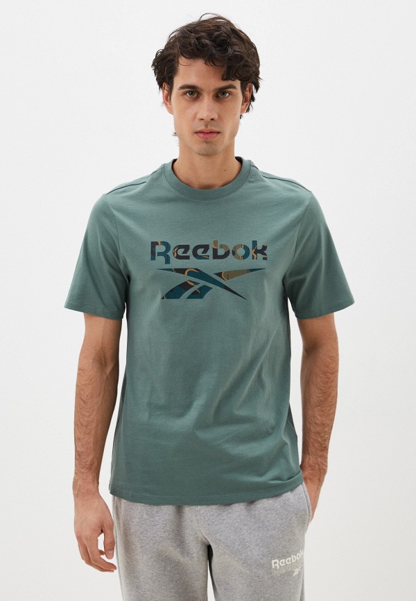 

Футболка Reebok, Зеленый, RI MOTION AOP T-SHIRT